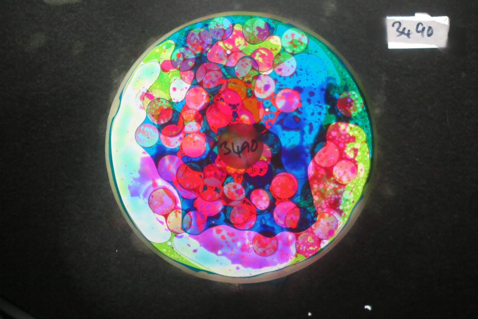 BV3490 bubble vision oil wheel